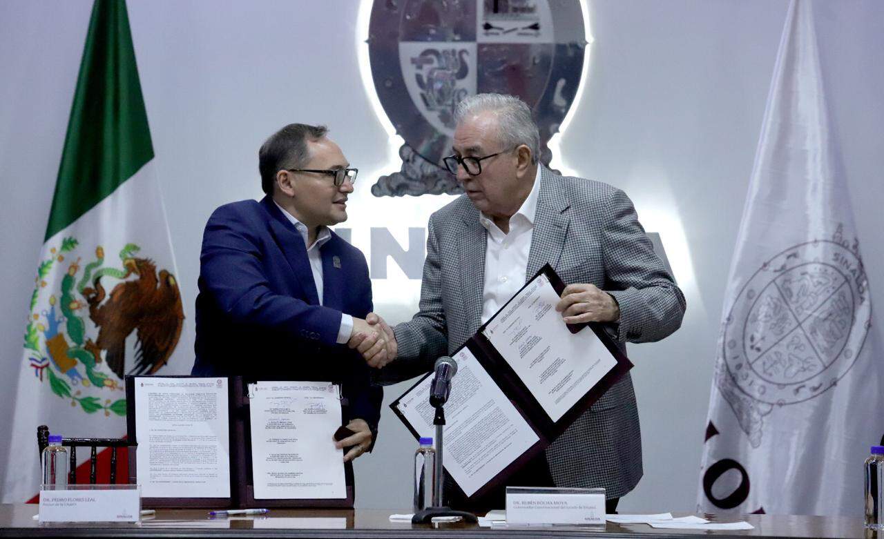 Firma Rocha Convenio Institucional Con La UAdeO Gobierno Del Estado