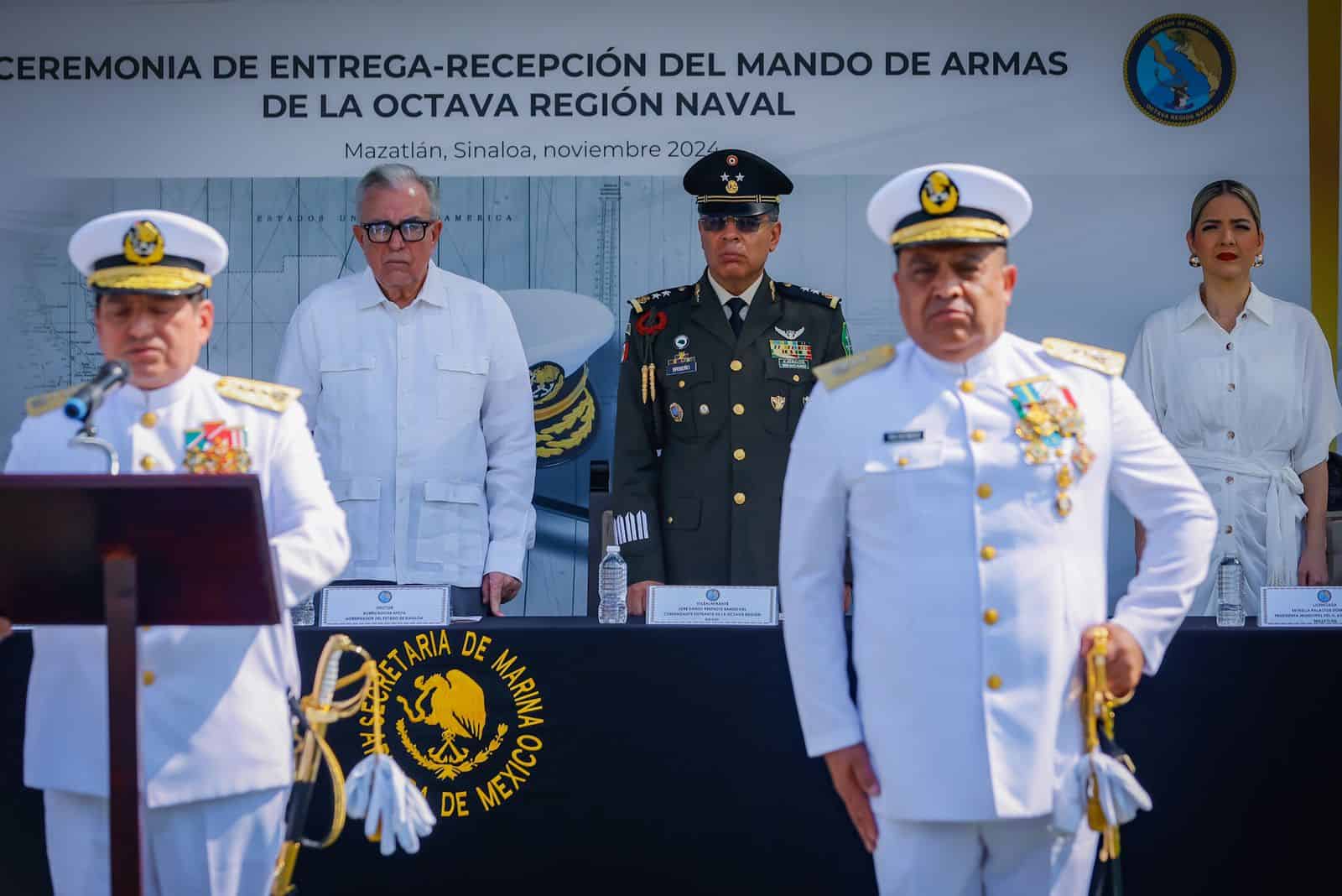 Asiste Rocha Al Cambio De Mando En La Octava Regi N Naval Gobierno